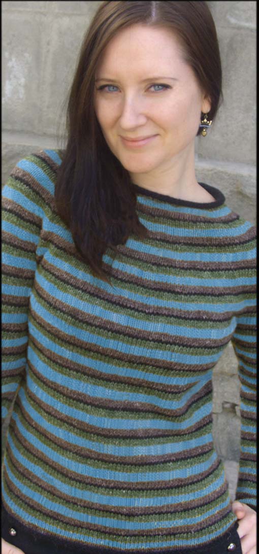 #319 Stripes in Wool Hemp