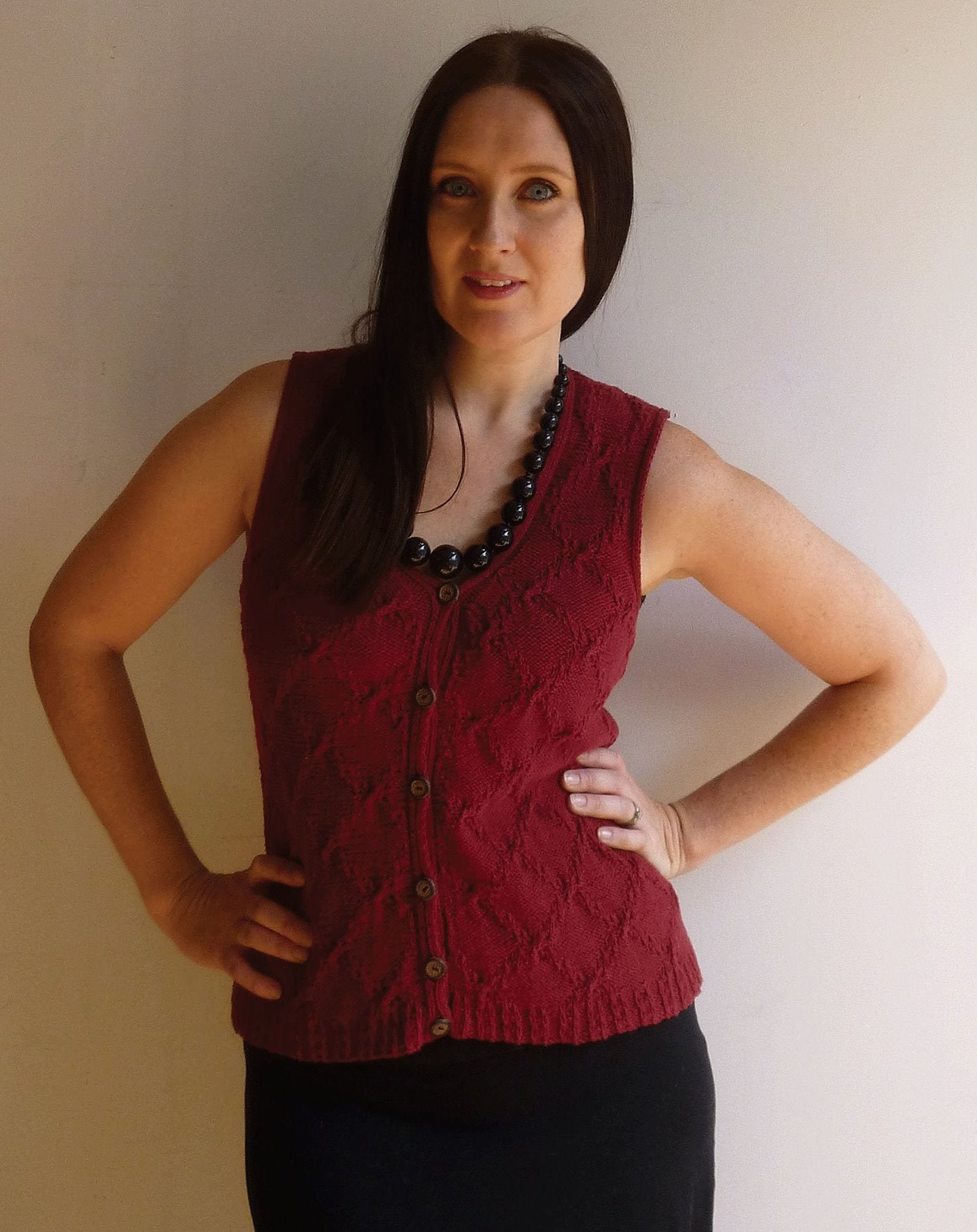 #339 Button Vest