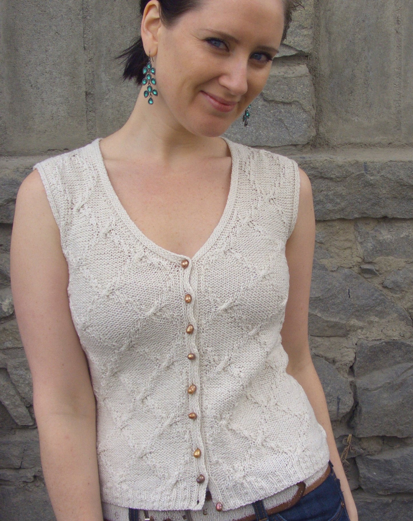 #339 Button Vest