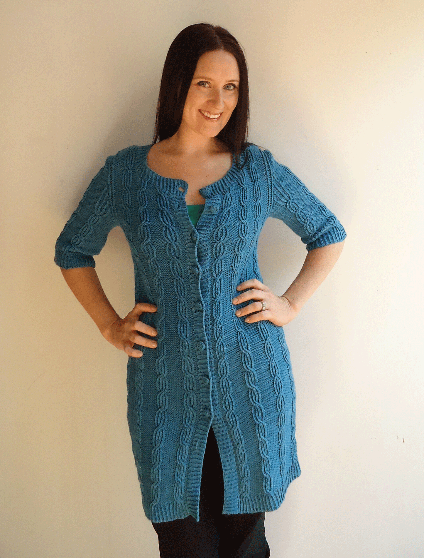 #345 Terrific Twist Cardi