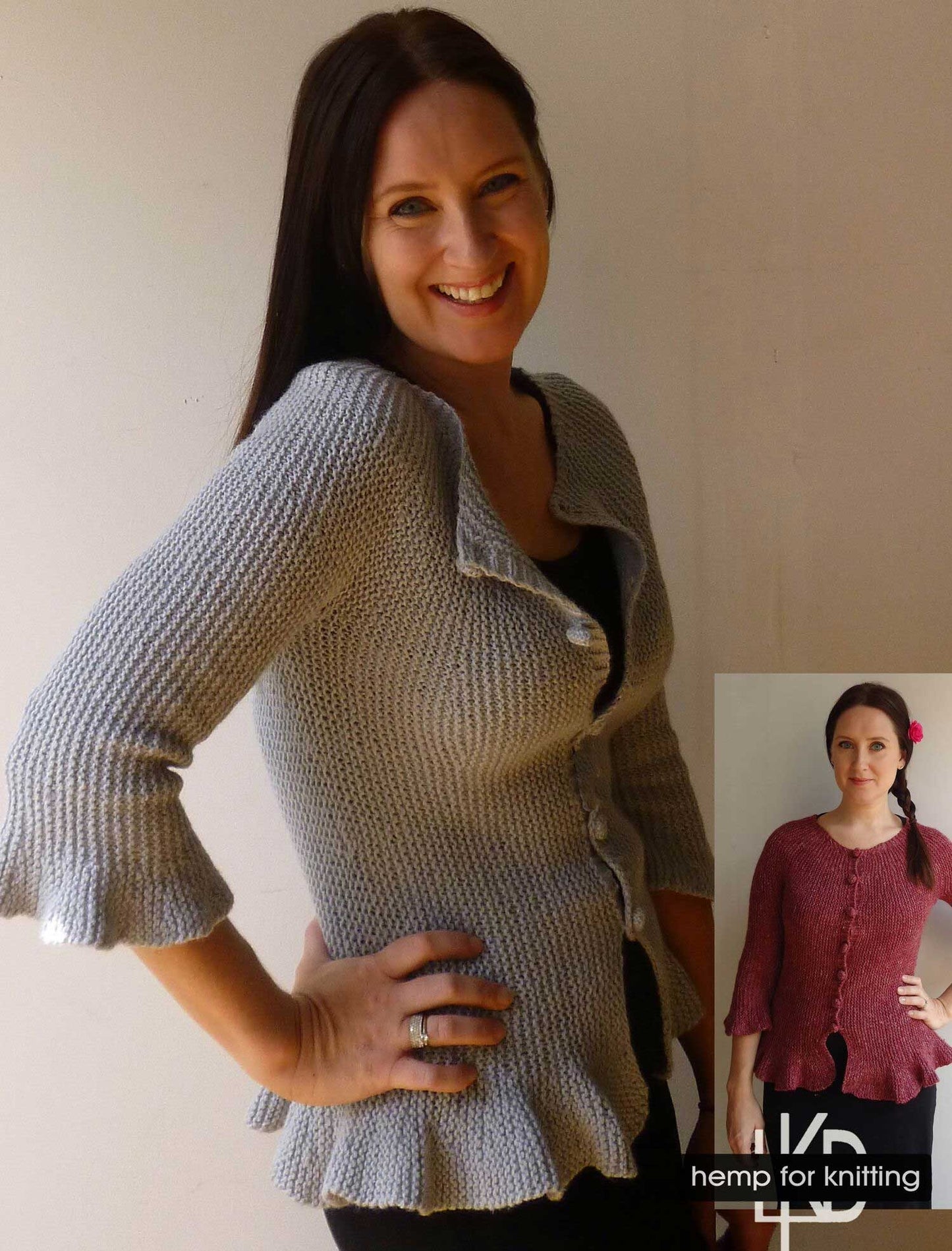 #362 Flirty Ruffles Cardi