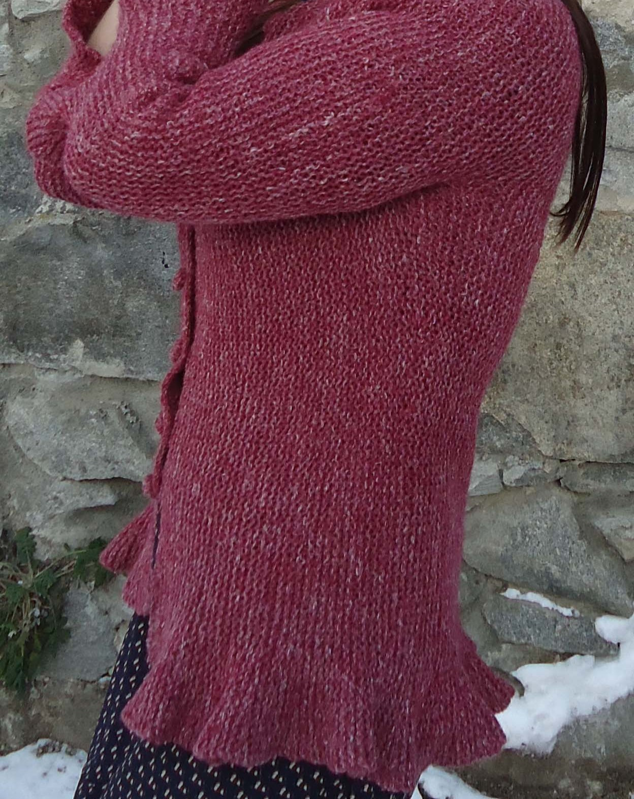 #362 Flirty Ruffles Cardi