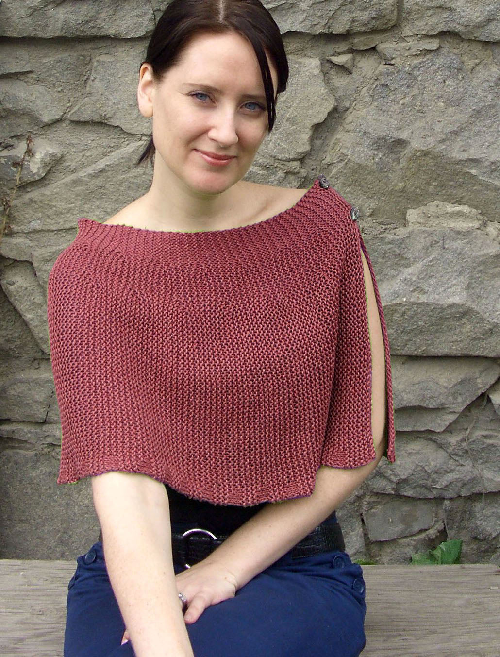 #408 Cool Hemp Capelet