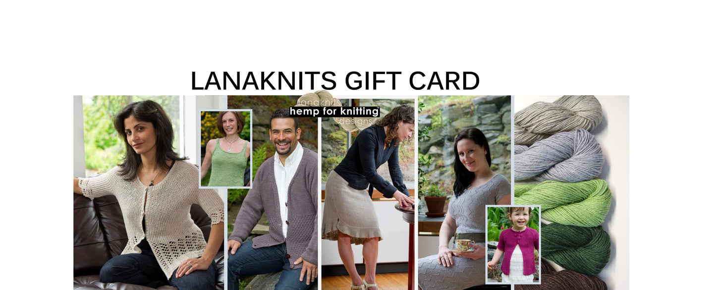 Lanaknits Hemp Gift Card