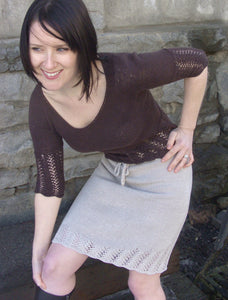 #320  Lovely Leaf Skirt