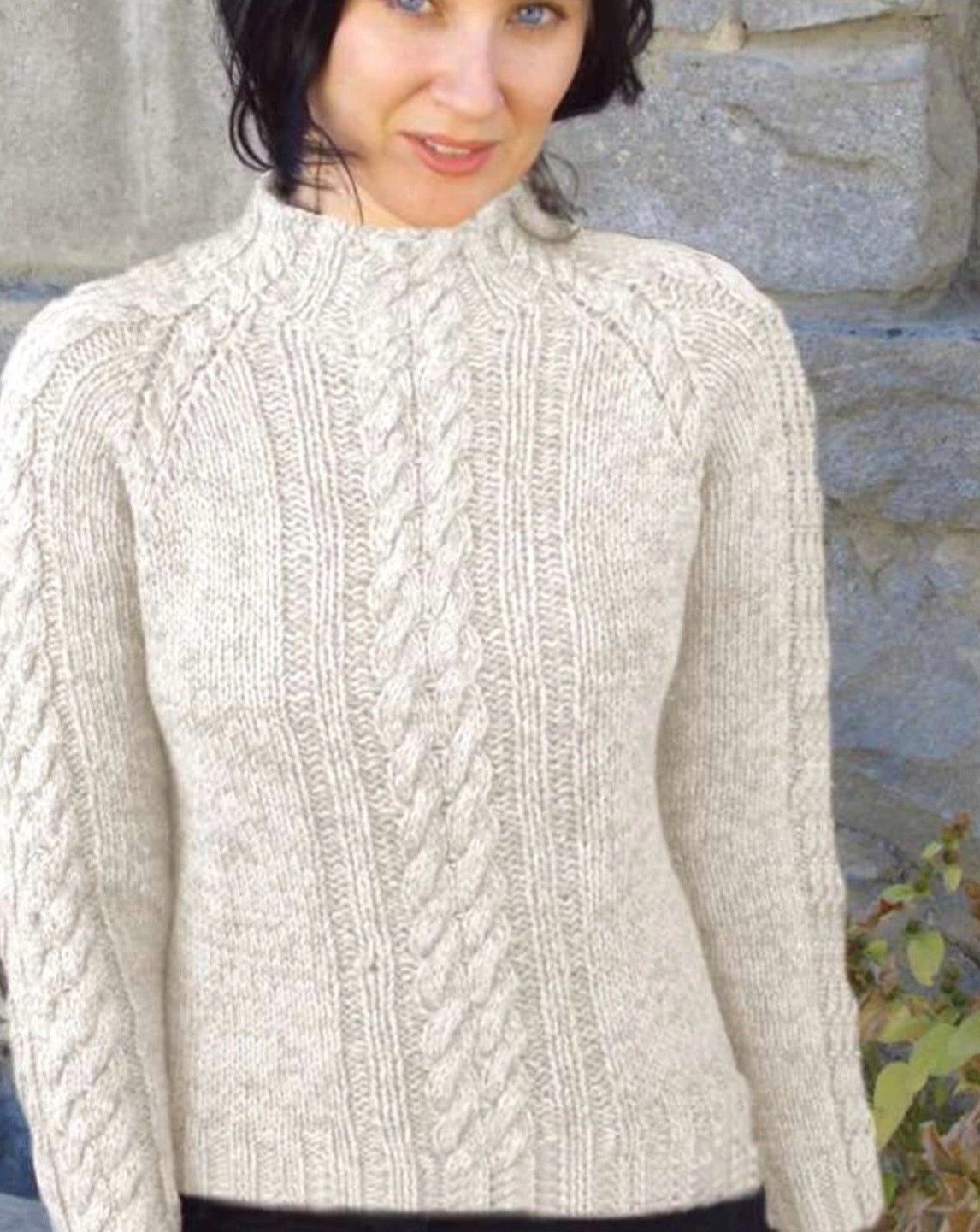 #333 Cabled Pullover