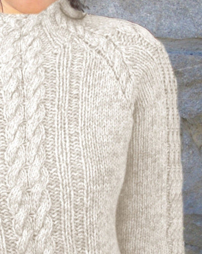 #333 Cabled Pullover