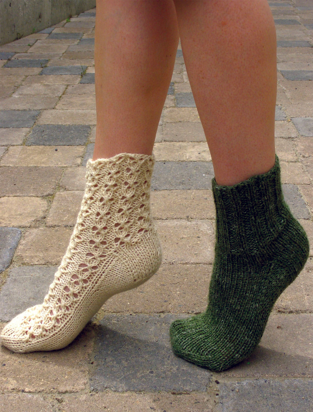 #404 Fancy & Simple Socks
