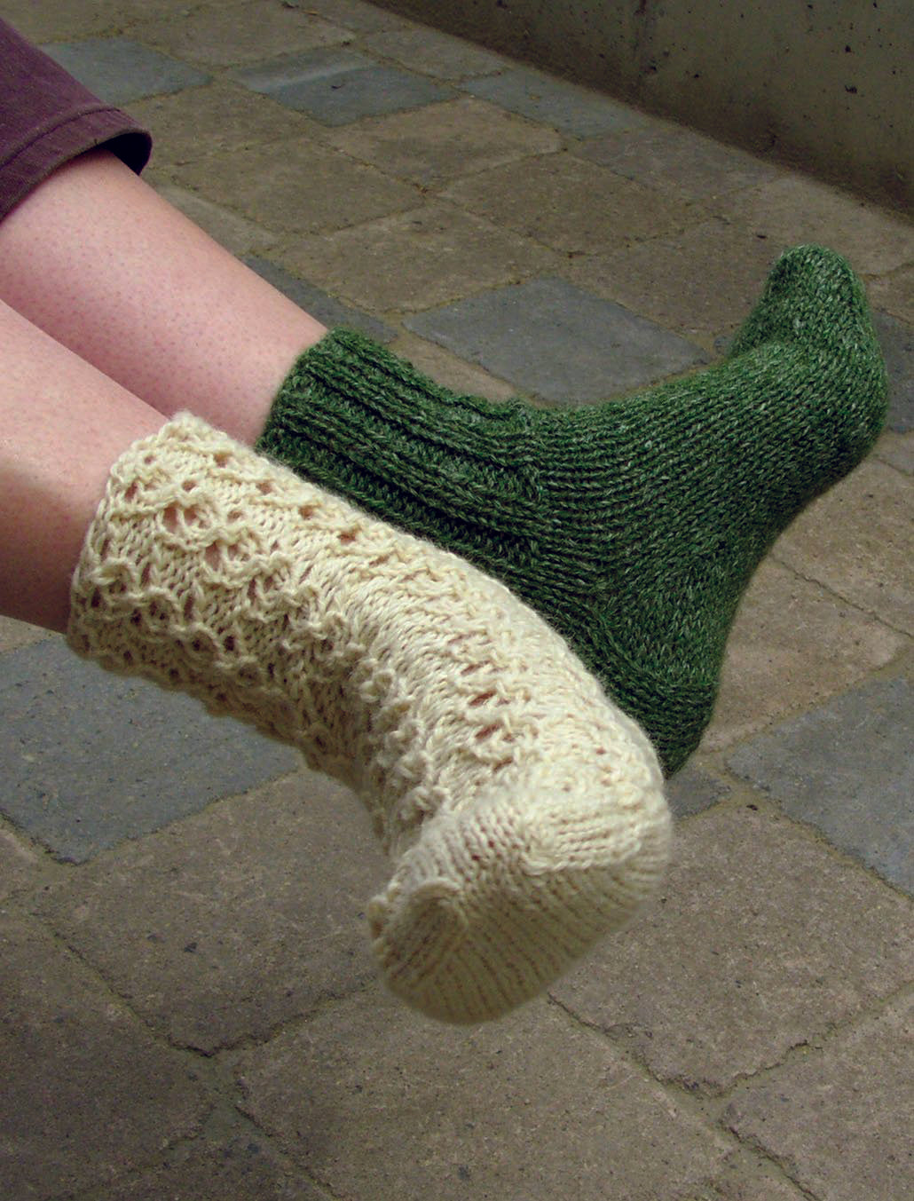 #404 Fancy & Simple Socks