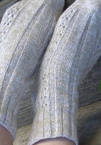 #405 Kathy's Lace Hemp Socks