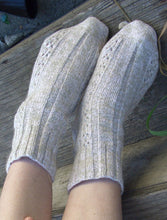 Load image into Gallery viewer, #405 Kathy&#39;s Lace Hemp Socks