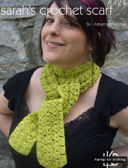 #424 Sarah’s Crochet Scarf