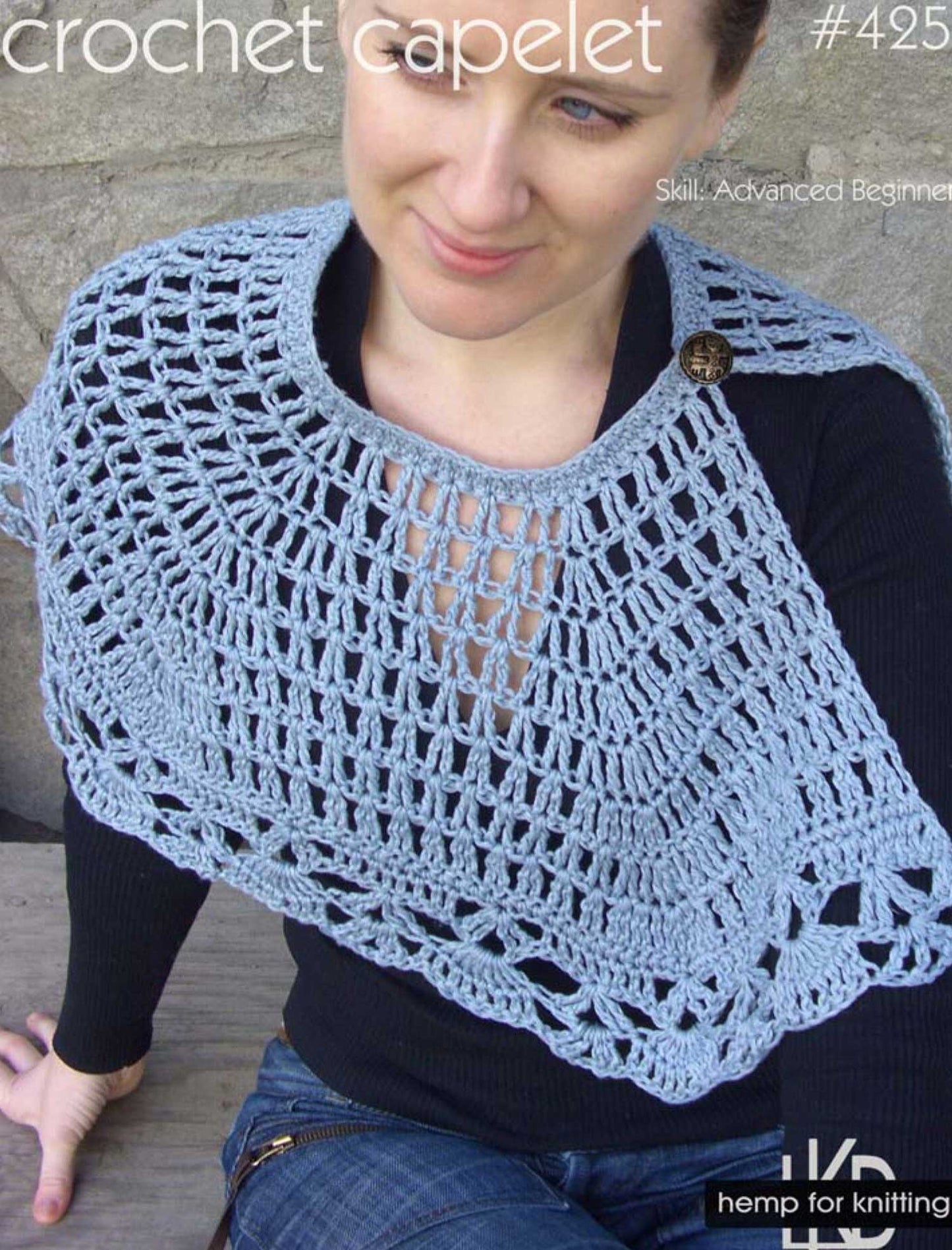 #425 Crochet Capelet