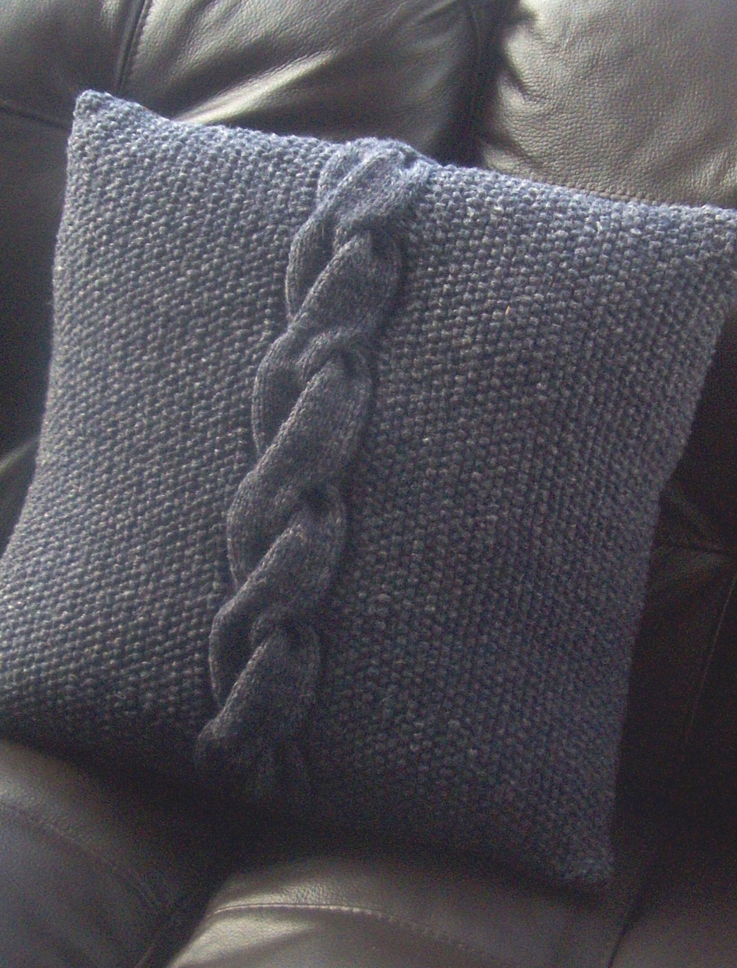 #429 Chunky Cable Cushion