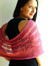 Load image into Gallery viewer, #433 Drop Stitch Capelet Cowl
