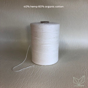 Hemp 40% Organic Cotton 60%